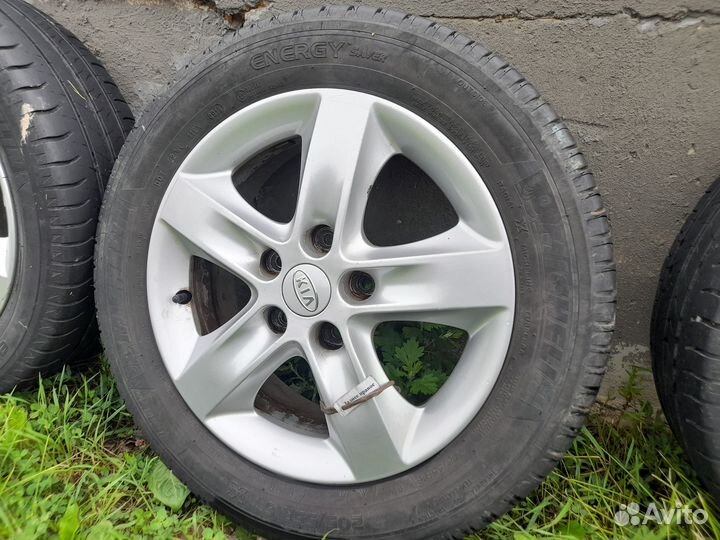 Оригинальные литые диски киа R16