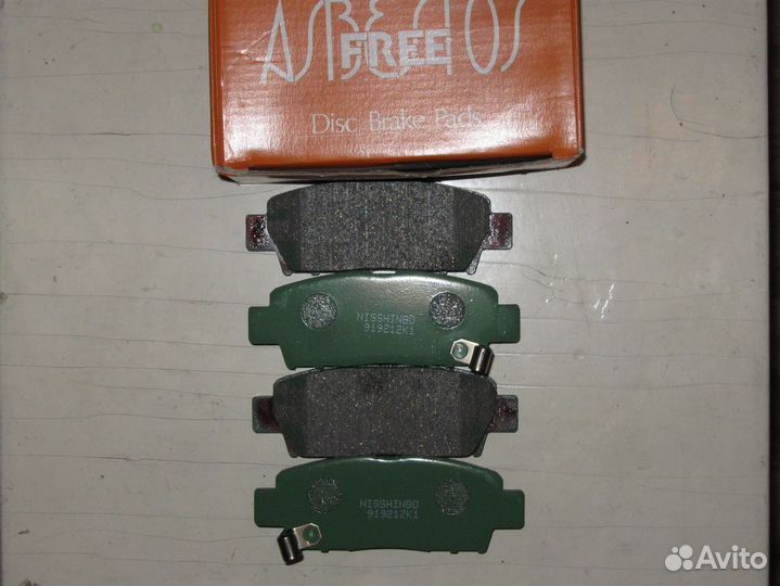 Колодки тормозные задние Nisshinbo PF-1323