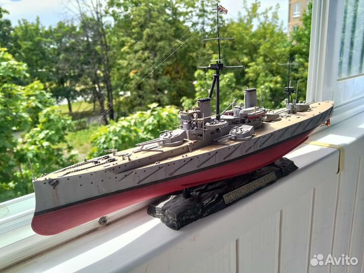 Модель корабля HMS Dreadnought