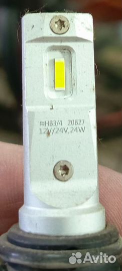 Лампочки диодные hb3 в противотуманные фары