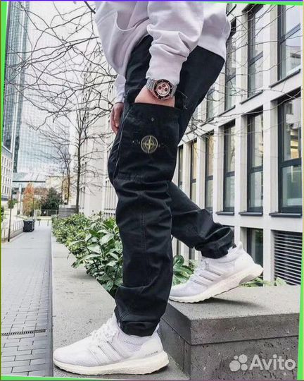 Спортивные карго штаны Stone Island (S - XXL)