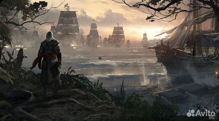 Assassin’s Creed 4 (IV) Черный флаг (PS4) NEW