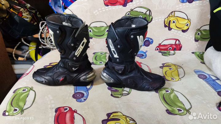 Мото костюм кожаный, мото куртка штаны и ботинки