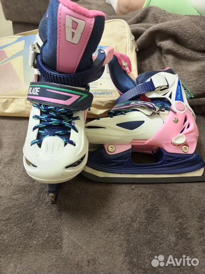 Коньки детские раздвижные