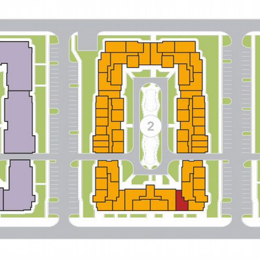 2-к. квартира, 53,7 м², 2/4 эт.