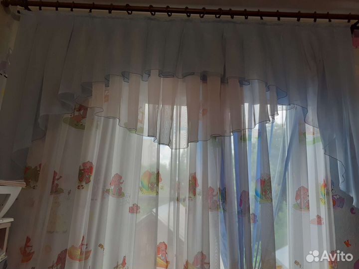 Шторы с ламбрекеном,тюль,вуаль