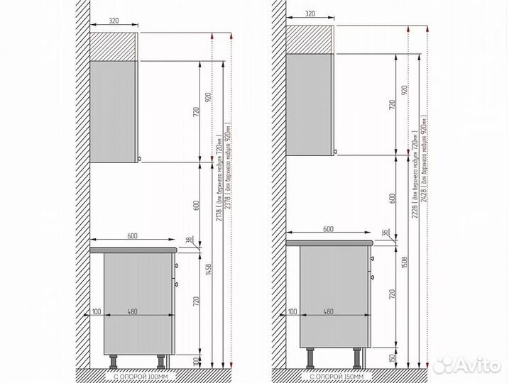 Кухонный гарнитур Ницца Royal-02 Blanco, Белый 280