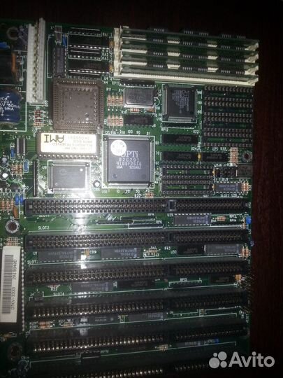 AMD 386 SX/SXL-33/плата с озу