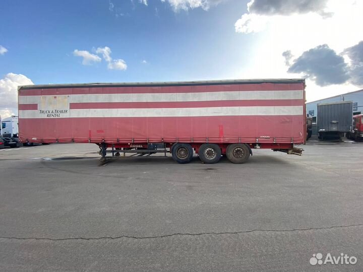 Полуприцеп шторный Kogel SNCO 24, 2003