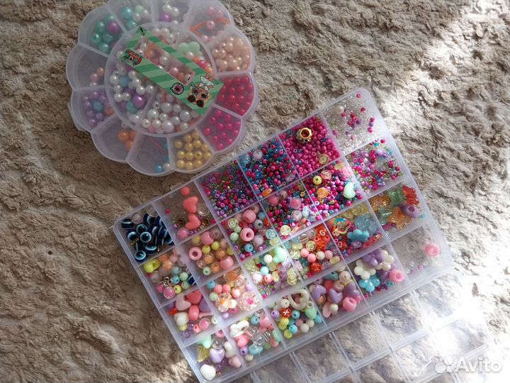 Набор для вышивания бисером, бусы