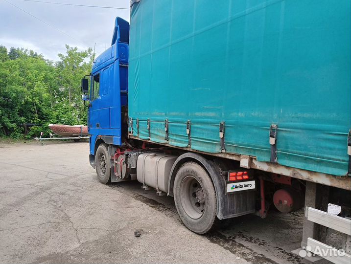 DAF XF 95.430 с полуприцепом, 2001