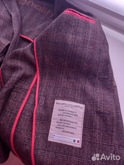 Пиджак мужской итальянский оригинальный Nationaly