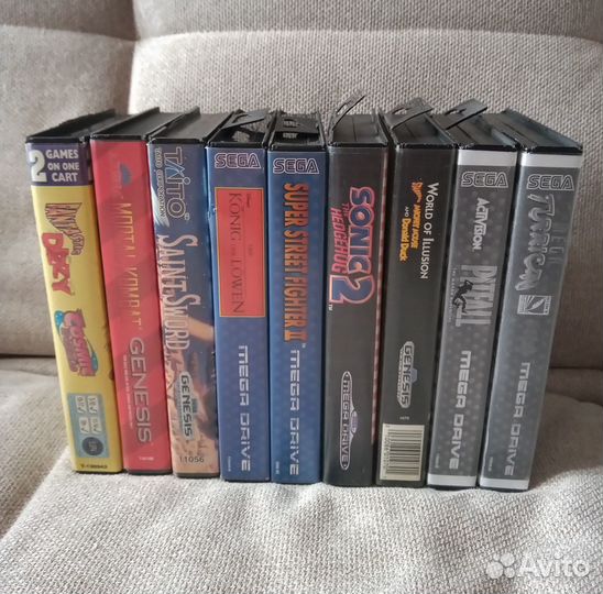 Лицензионные игры для Sega (полный комплект)