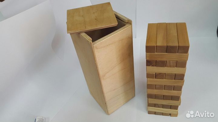 Игра Дженга (Jenga) Падающая башня 4х4