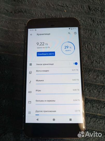 Телефон google pixel xl 4/32