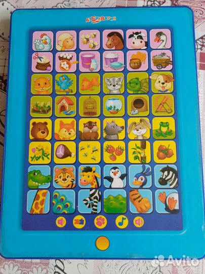 Детские развивающие планшет