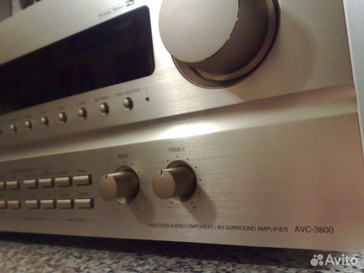 Ресивер,усилитель denon avc-3800 gold-japan