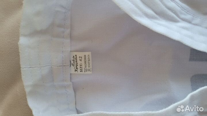 Костюм для тхэквондо и перчатки