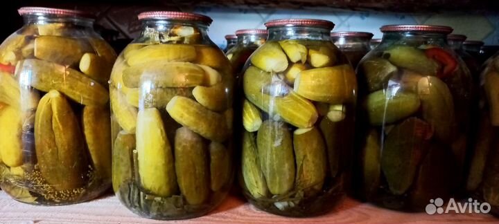Огурцы маринованные
