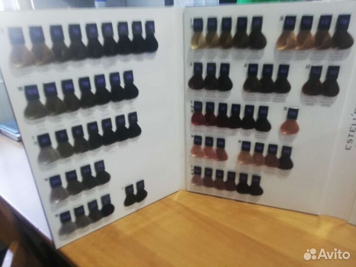 Палитра красок для волос Estell'er