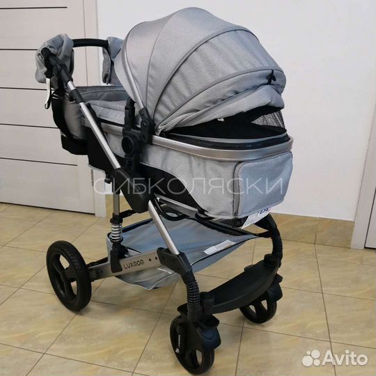 Коляска трансформер luxmom 558 аврора