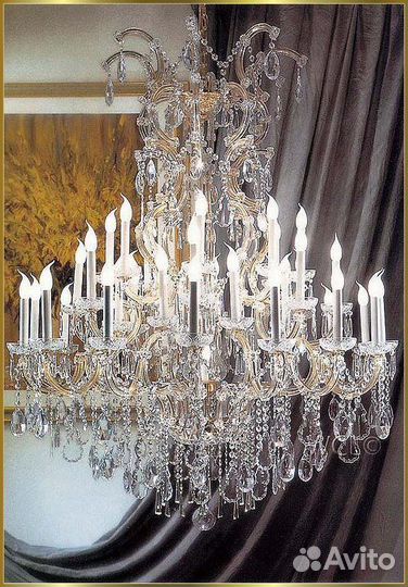 Люстра хрустальная