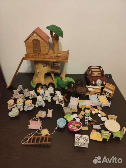 Sylvanian Families домик с мебелью