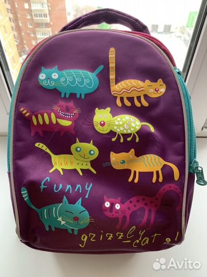 Пюкзак гризли для девочки