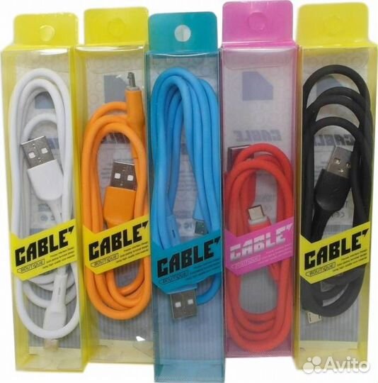 Кабель micro USB M195, Silicone (Супермягкий, не д