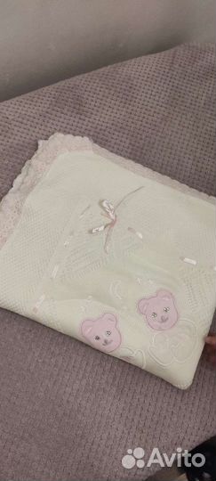 Конверт на выписку для девочки зима