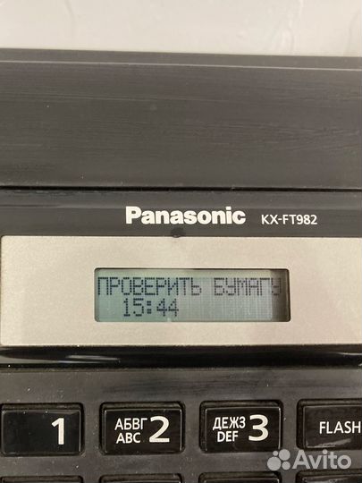Телефон факс Panasonic