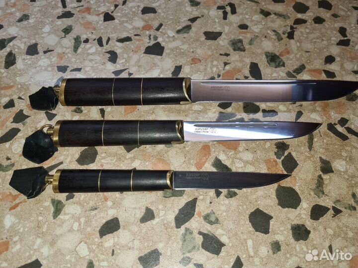 Набор кухонных ножей ручной работы