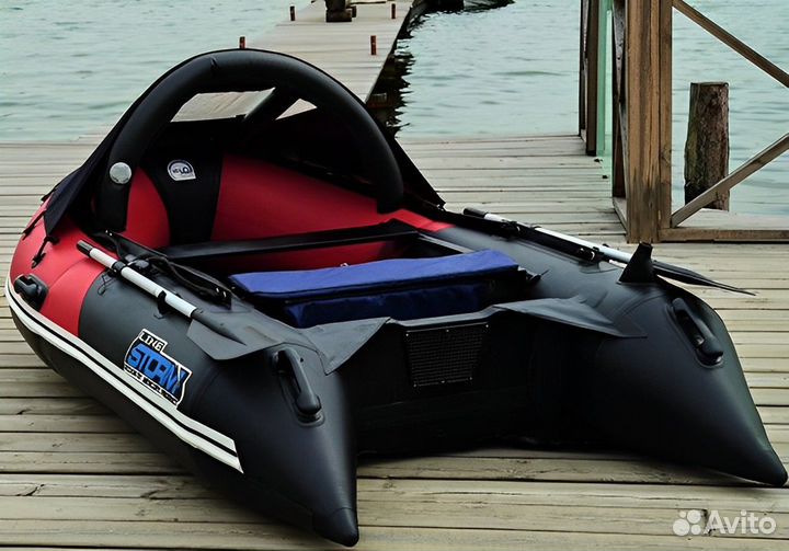 Лодка пвх Stormline Adventure Extra 270 красная