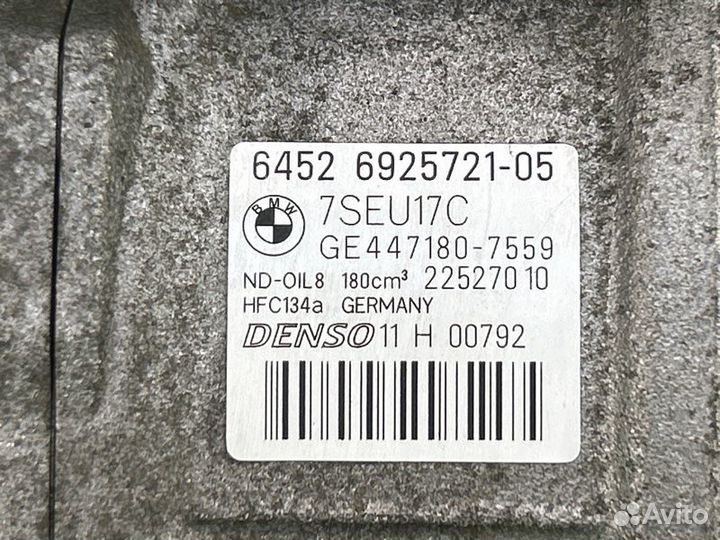 Компрессор кондиционера Bmw 7 E65 N62B48
