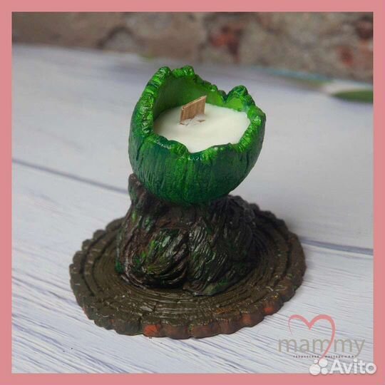 Ароматическая свеча ручной работы