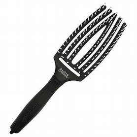 Расческа Olivia Garden Fingerbrush black M