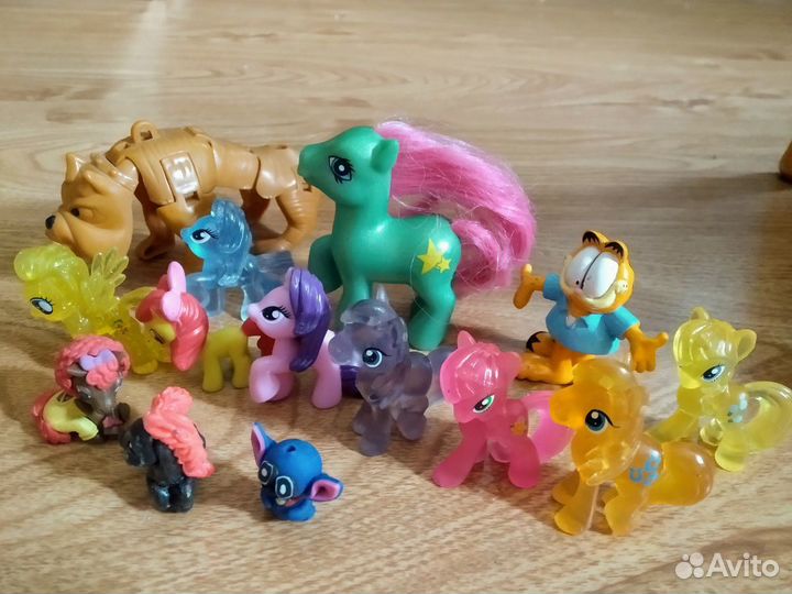 Игрушки из киндера 90х и Пони Литл