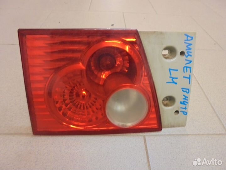 Amulet A15 Фонарь задний левый внутренний б/у