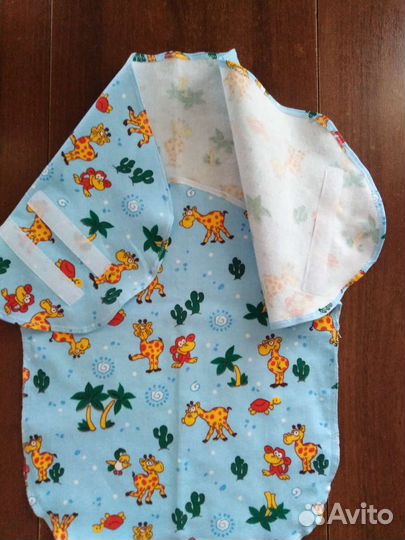 Пелёнки-кокон, фланелевые пелёнки 90*120