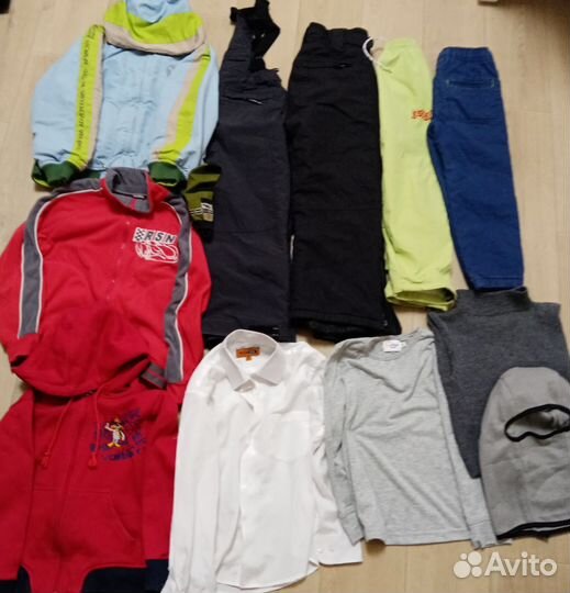 Вещи пакетом на мальчика 110-116