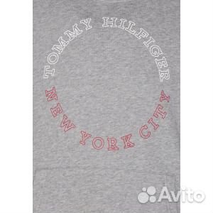 Толстовка Tommy Hilfiger Monotype Roundall Hoody