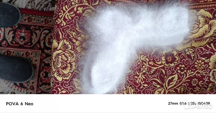 Носки пуховые 36-39