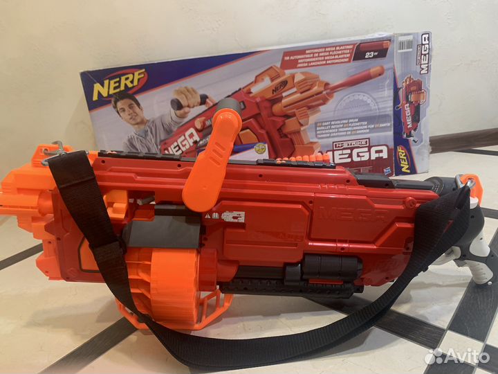Игрушка бластер Nerf Mega Mastodon нёрф