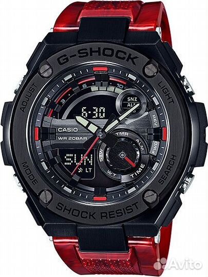 Часы Casio G-shock GST-210M-4A с хронографом