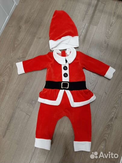 Новогодний костюм санта клауса