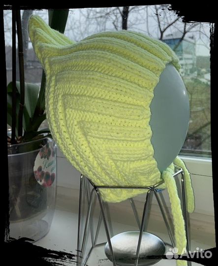 Шапка Эльф весна/осень, в наличии, ручная работа