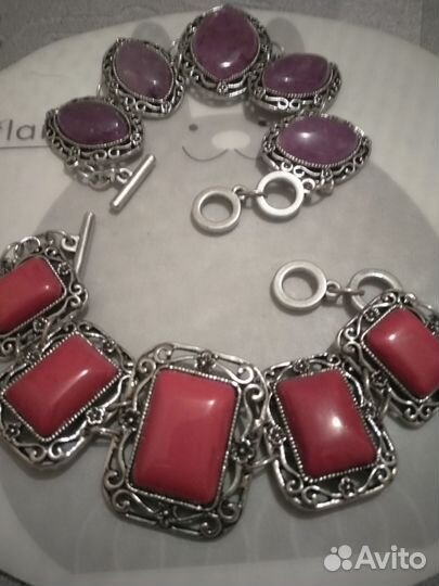 Браслет ювелирка СССР серьги, кольца,кулоны,броши