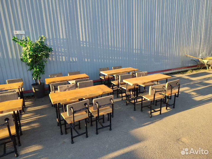 Столы стулья лофт