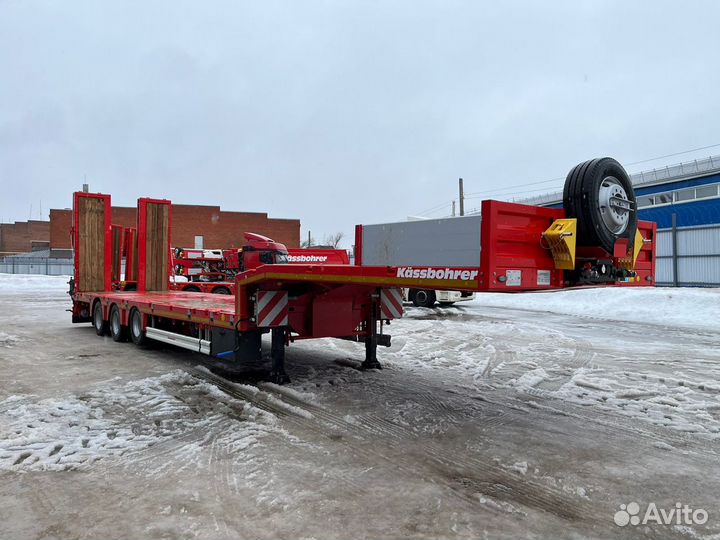 Полуприцеп трал (тяжеловоз) Kassbohrer LB3E, 2024