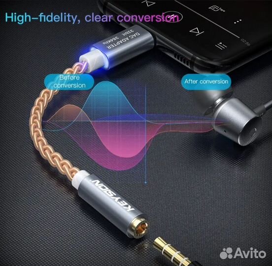 Усилитель для наушников Keysion (Realtek ALC5686)